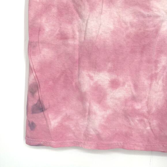 Officially Licensed Nirvana Nevermind Smiley Grunge Tee Pink Tie Dye Small NWOT - Picture 4 of 6